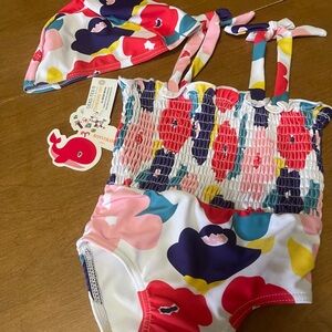 Kids Swim One Piece - Multicolor Floral